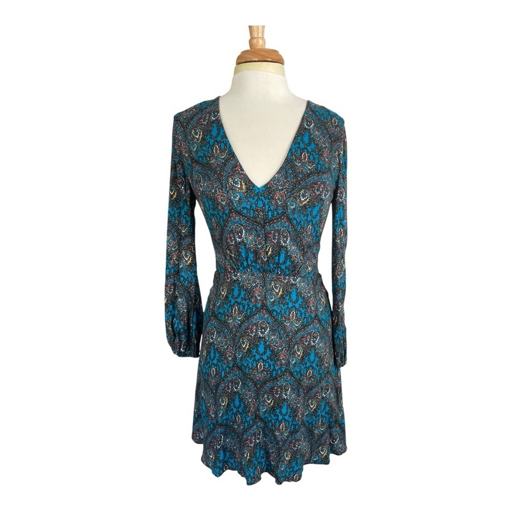 Alice + Olivia Cary Paisley Mini Dress